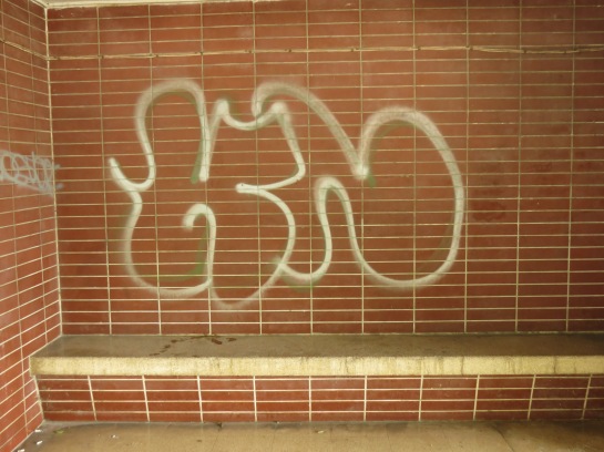 Bricks and graffiti